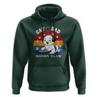 Funny Cat Dad Gamer Club Hoodie Gamer Cat Lover Gift - Wonder Print Shop
