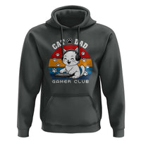 Funny Cat Dad Gamer Club Hoodie Gamer Cat Lover Gift - Wonder Print Shop