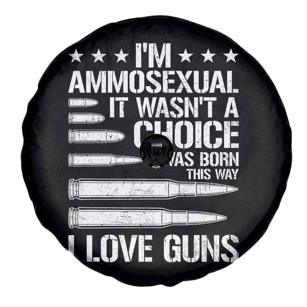 Funny Im Ammosexual Spare Tire Cover American Freedom Second Amendment