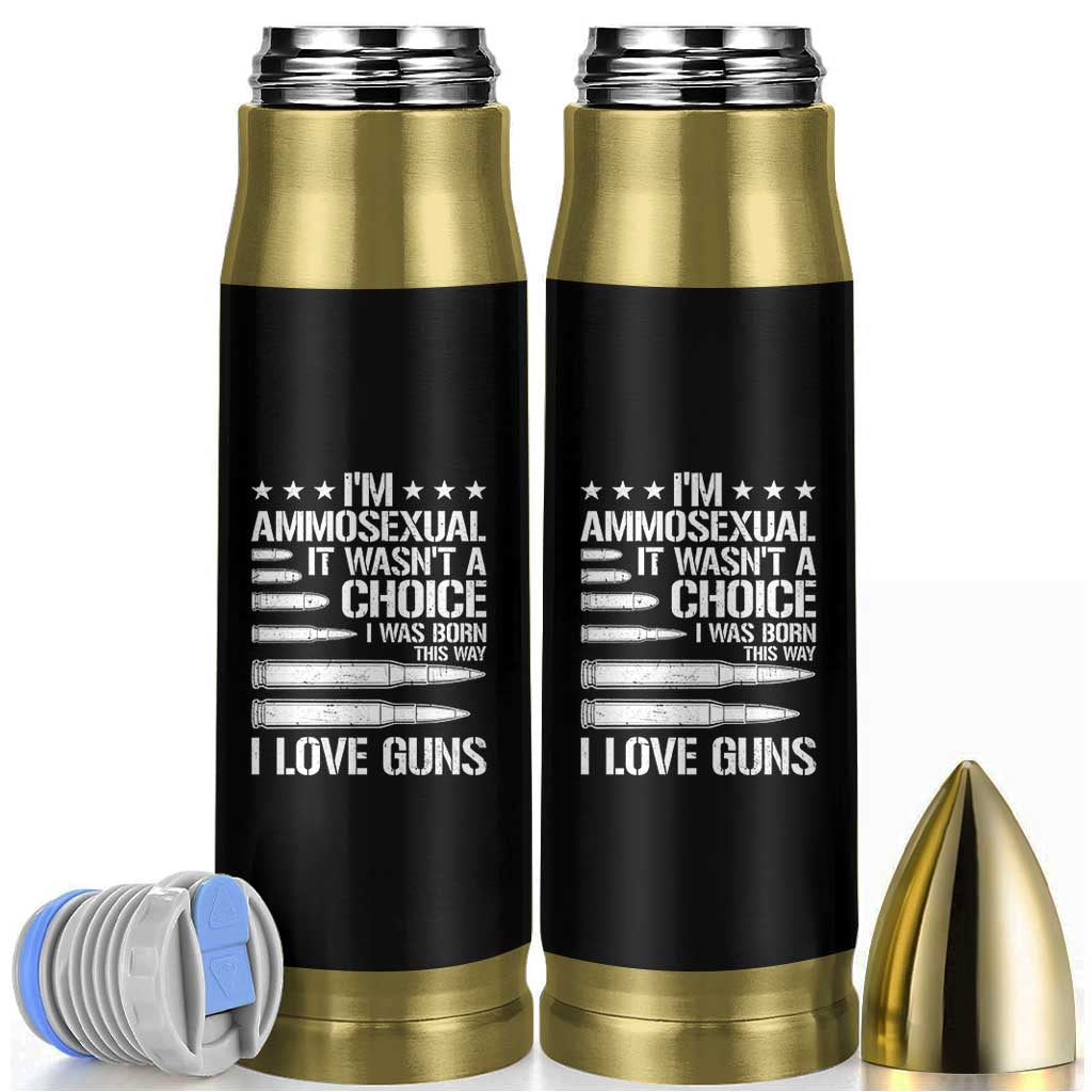 Funny Im Ammosexual Bullet Tumbler American Freedom Second Amendment