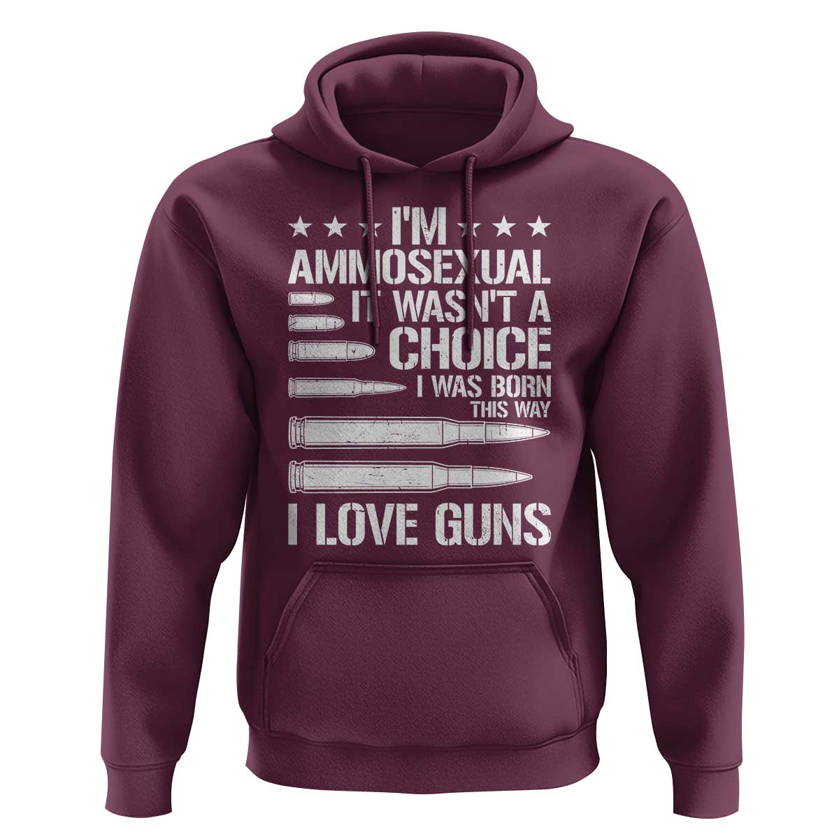 Funny Im Ammosexual Hoodie American Freedom Second Amendment