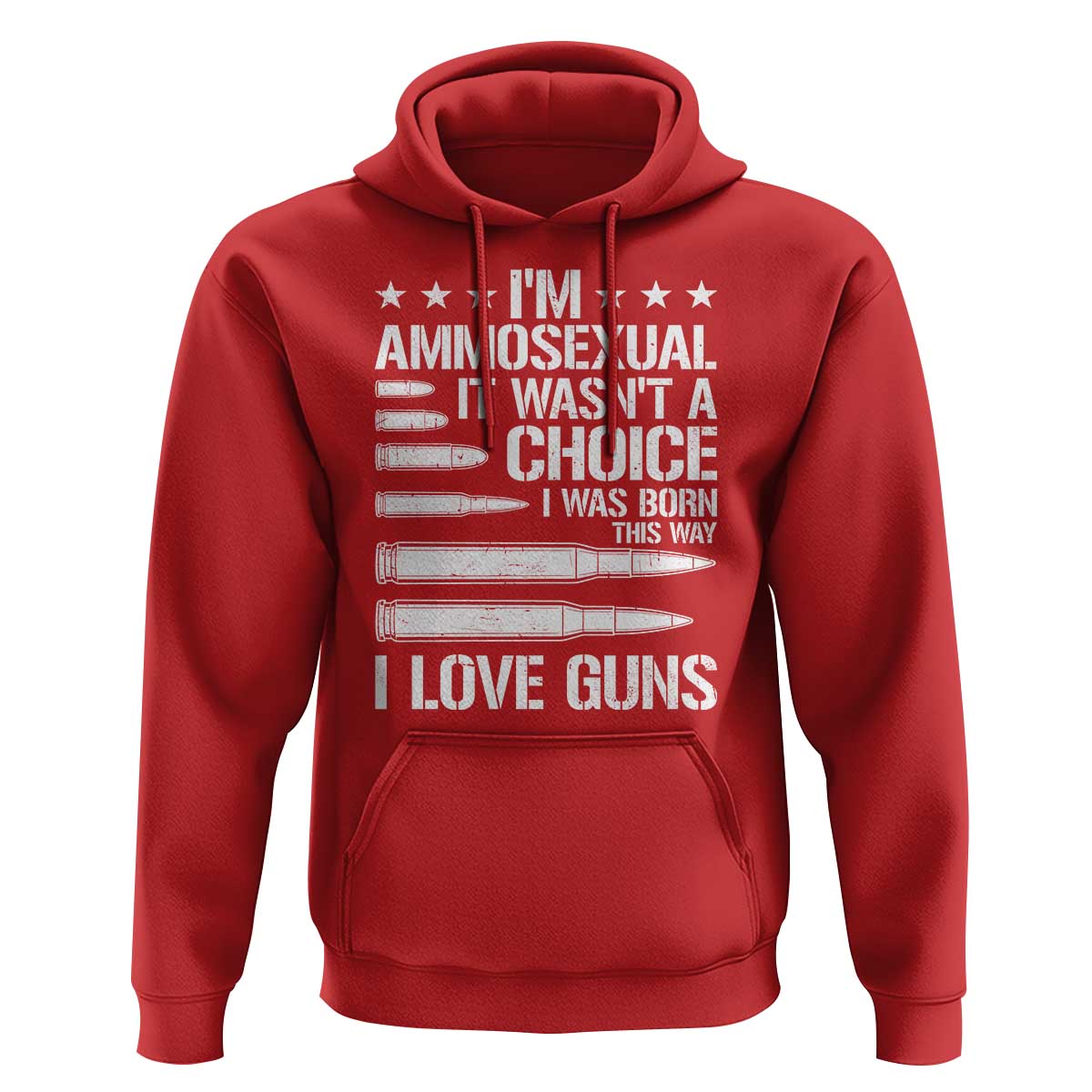 Funny Im Ammosexual Hoodie American Freedom Second Amendment