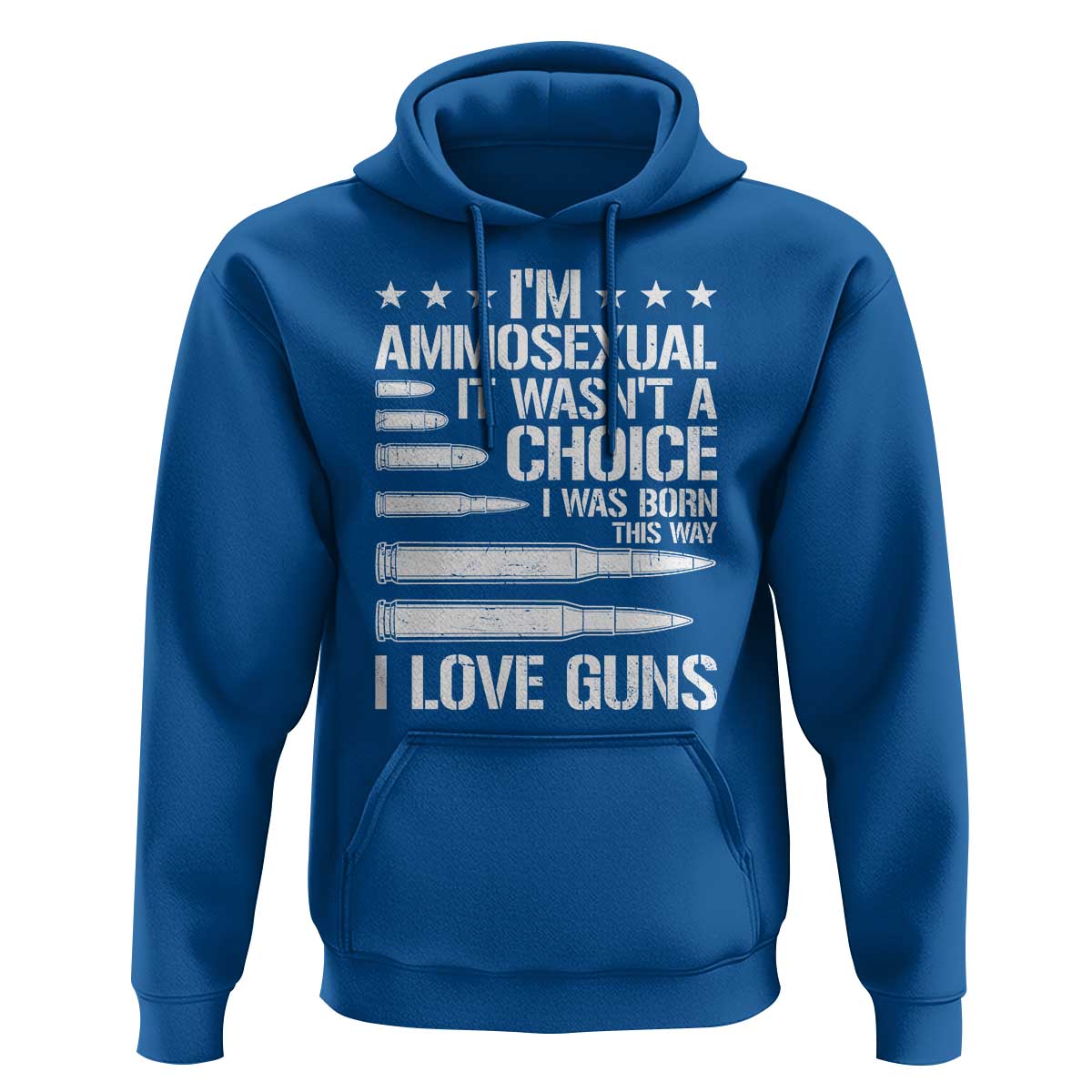 Funny Im Ammosexual Hoodie American Freedom Second Amendment