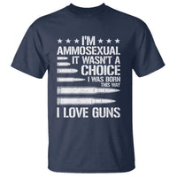 Funny Im Ammosexual T Shirt American Freedom Second Amendment