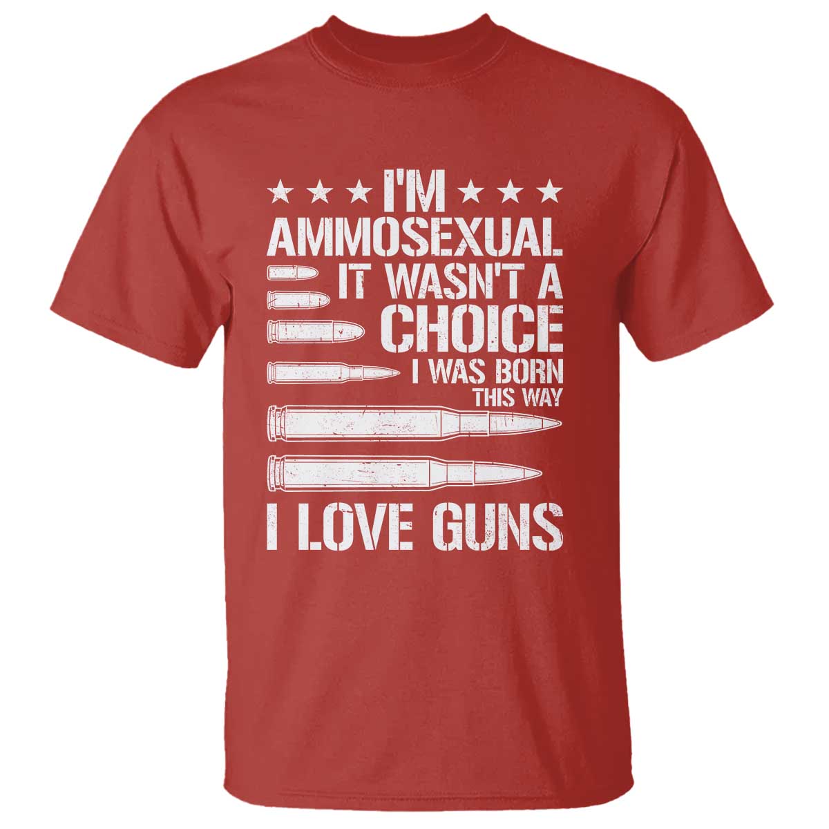 Funny Im Ammosexual T Shirt American Freedom Second Amendment
