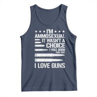 Funny Im Ammosexual Tank Top American Freedom Second Amendment