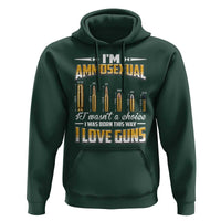 Funny Im Ammosexual Hoodie Second Amendment Patriotic Freedom Graphic
