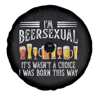 Funny Im Beersexual Spare Tire Cover Born This Way Beer Lover Graphic