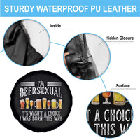 Funny Im Beersexual Spare Tire Cover Born This Way Beer Lover Graphic