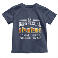 Funny Im Beersexual Toddler T Shirt Born This Way Beer Lover Graphic