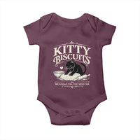 Kitty Biscuits We Knead Em You Need Em Baby Onesie Funny Black Cat Making Biscuits Baking