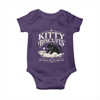 Kitty Biscuits We Knead Em You Need Em Baby Onesie Funny Black Cat Making Biscuits Baking