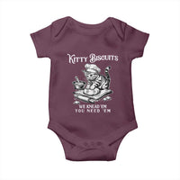 Funny Kitty Biscuits Bakery Baby Onesie We Knead Em You Need Em