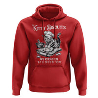 Funny Kitty Biscuits Bakery Hoodie We Knead Em You Need Em
