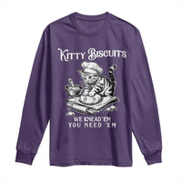 Funny Kitty Biscuits Bakery Long Sleeve Shirt We Knead Em You Need Em