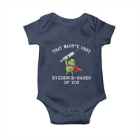 Funny Frog Nurse Meme Baby Onesie That Wasnt Very Evidence Based Of You