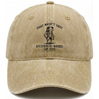 Funny Grumpy Frog Doctor Washed Cotton Baseball Cap That Wasnt Very Evidence Based Of You