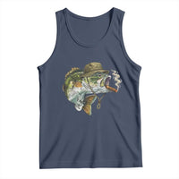 Funny Smoking Bass Fish Tank Top Bass Fishing Lover Graphic