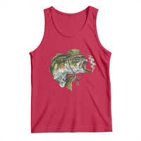 Funny Smoking Bass Fish Tank Top Bass Fishing Lover Graphic