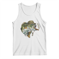 Funny Smoking Bass Fish Tank Top Bass Fishing Lover Graphic