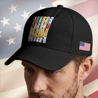 Funny Striped Teacher Back To School Baseball Cap Here We Go Again Welcome Back