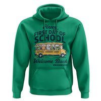 School Bus Driver Gift Hoodie Happy First Day Of School
