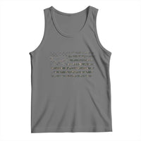 Alligator Hunting Camo American Flag Tank Top Louisiana Bayou Hunter Gift