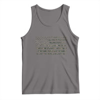 Alligator Hunting Camo American Flag Tank Top Louisiana Bayou Hunter Gift