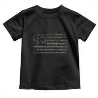 Alligator Hunting Camo American Flag Toddler T Shirt Louisiana Bayou Hunter Gift