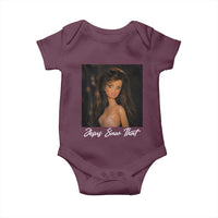 Funny Sassy Christian Doll Face Meme Baby Onesie Jesus Saw That