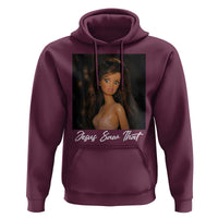 Funny Sassy Christian Doll Face Meme Hoodie Jesus Saw That