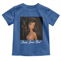 Funny Sassy Christian Doll Face Meme Toddler T Shirt Jesus Saw That