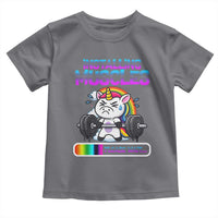 Installing Muscles Please Wait Toddler T Shirt Cute Unicorn Gym Workout Gift - Wonder Print Shop