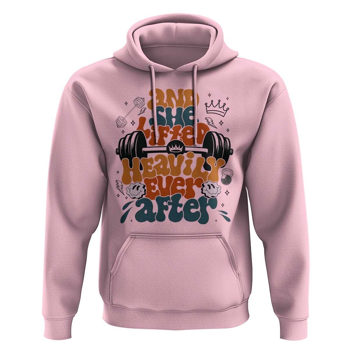 And She Lifted Heavily Ever After Hoodie Funny Gym Workout Gift - Wonder Print Shop