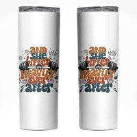 And She Lifted Heavily Ever After Skinny Tumbler Funny Gym Workout Gift