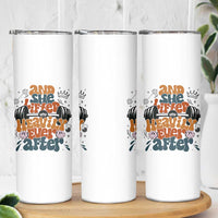 And She Lifted Heavily Ever After Skinny Tumbler Funny Gym Workout Gift