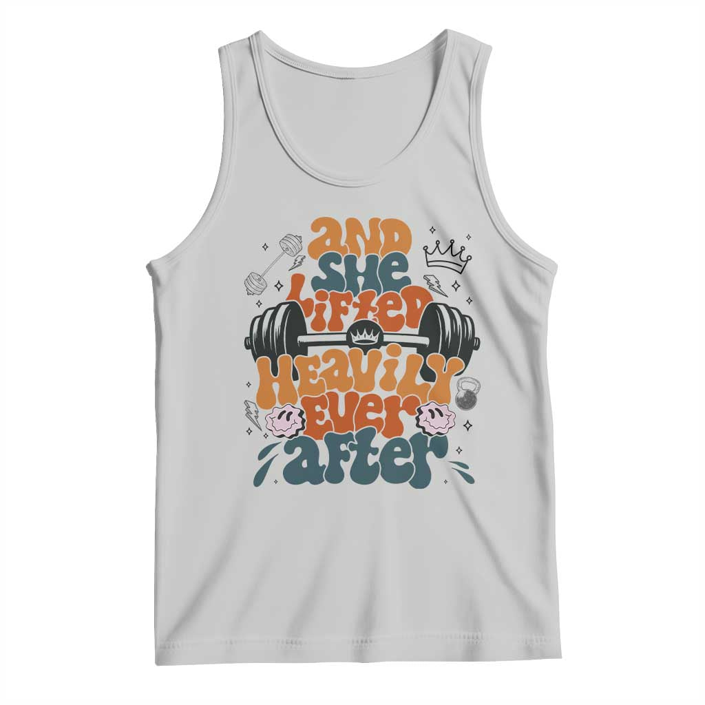 And She Lifted Heavily Ever After Tank Top Funny Gym Workout Gift - Wonder Print Shop