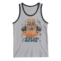 And She Lifted Heavily Ever After Tank Top Funny Gym Workout Gift - Wonder Print Shop