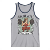 And She Lifted Heavily Ever After Tank Top Women Weightlifting Humor Gift - Wonder Print Shop
