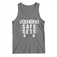 Practice Safe Sets Tank Top Funny Gym Workout Gift - Wonder Print Shop