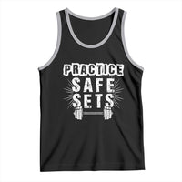 Practice Safe Sets Tank Top Funny Gym Workout Gift - Wonder Print Shop