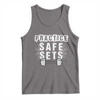 Practice Safe Sets Tank Top Funny Gym Workout Gift - Wonder Print Shop