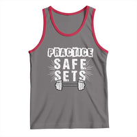Practice Safe Sets Tank Top Funny Gym Workout Gift - Wonder Print Shop