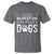 Easily Distracted By Weightlifting And Dogs T Shirt Funny Gym Gift - Wonder Print Shop