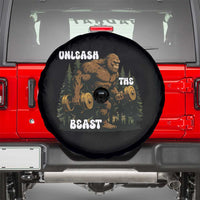 Unleash The Beast Spare Tire Cover Funny Bigfoot Fitness Workout Gift - Wonder Print Shop