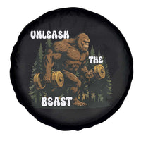 Unleash The Beast Spare Tire Cover Funny Bigfoot Fitness Workout Gift - Wonder Print Shop