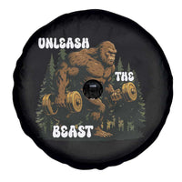 Unleash The Beast Spare Tire Cover Funny Bigfoot Fitness Workout Gift - Wonder Print Shop