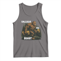 Unleash The Beast Tank Top Funny Bigfoot Fitness Workout Gift - Wonder Print Shop