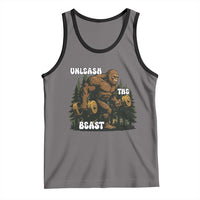 Unleash The Beast Tank Top Funny Bigfoot Fitness Workout Gift - Wonder Print Shop