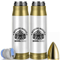 Installing Muscles Please Wait Bullet Tumbler Bigfoot Funny Gym Workout Gift